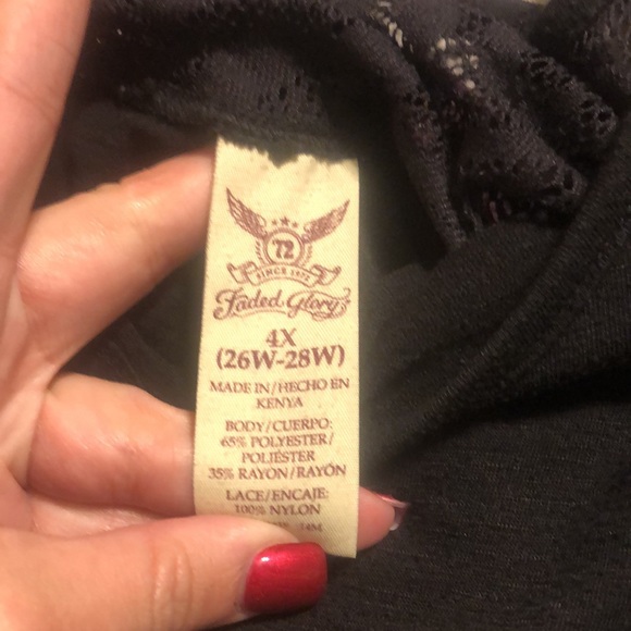 Black dressy shirt - Picture 4 of 5